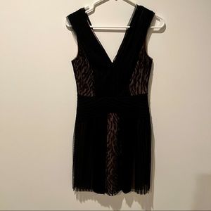 Sexy black BCBG lace cocktail dress